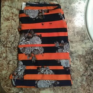 Lularoe floral OS leggings